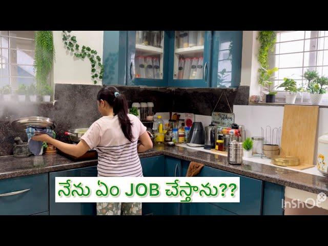 నేను ఏం JOB చేస్తాను?? | చిక్కుడుకాయ fry లో ఈ కారం వేసి చుడండి | weekly vlog-6