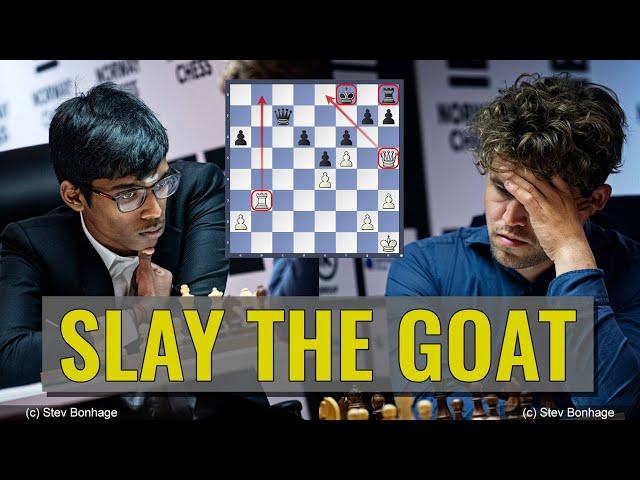 Slay the GOAT | Praggnanandhaa vs Magnus Carlsen | Norway Chess 2024