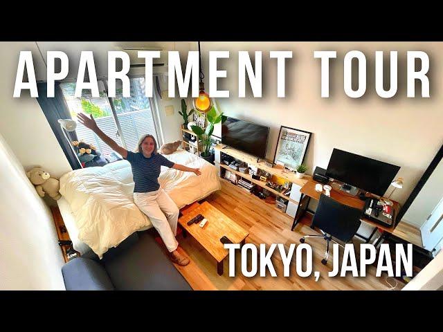 APARTMENT TOUR // Tokyo, $900, Tiny Apartment, 300 Square Feet //