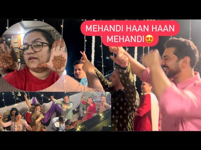 MEHANDI HAAN HAAN MEHANDI || 1st FAMILY FUNCTION IN 10 YEARS || ROHINIDILAIK @Lakshayparsaik