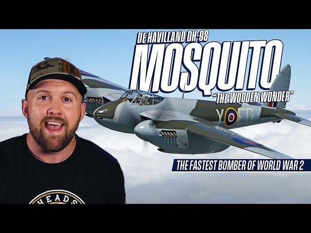 Wrecking & Trolling The Germans With A Wooden Plane - DH-98 Mosquito