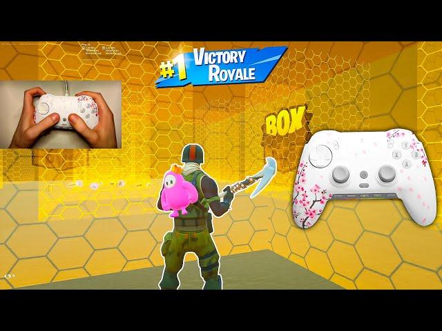 [1 HOUR] Scuf Envision Controller ASMR  Handcam Fortnite Box Fights 