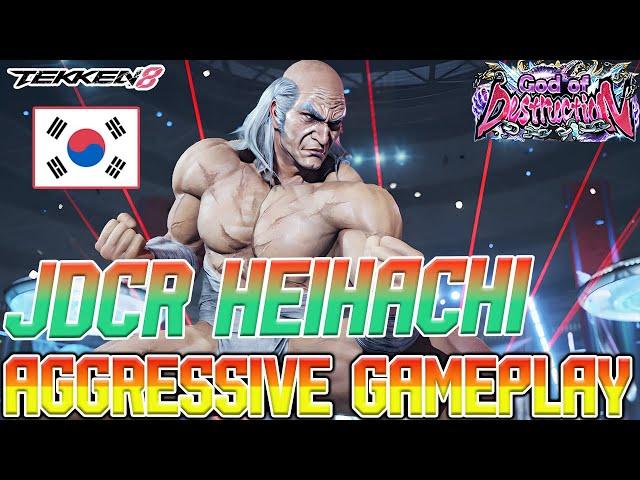 Tekken 8  ▰  JDCR Heihachi Aggressive Gameplay!