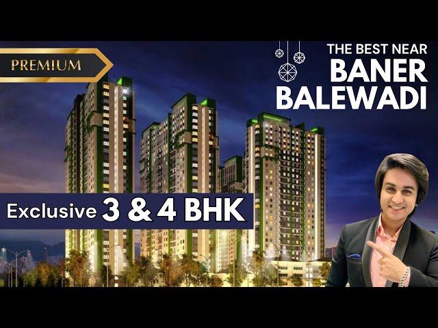 3 bhk & 4 bhk at Baner Balewadi Pune | Luxury Project | Flat in Baner