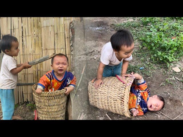 The mother passed away again, leaving behind two poor children