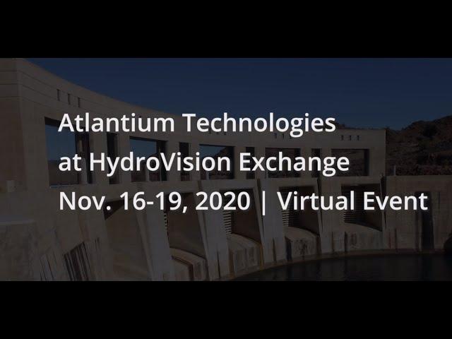 Atlantium Hydro-Optic (HOD) UV at HydroVision Exchange 2020