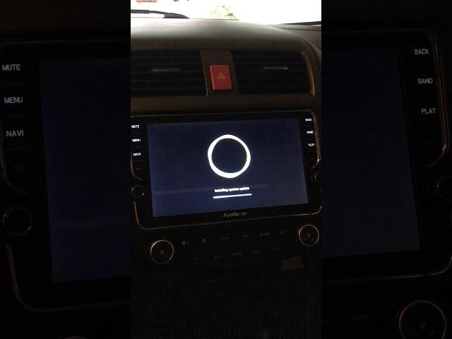 Funrover firmware update with three reset on update