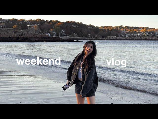 Relaxing Weekend Vlog: Study sesh, One day getaway, Work-life balance🪽