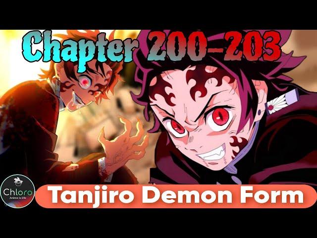 Demon Slayer Chapter 200-203 Tanjiro Demon Form Tagalog Review