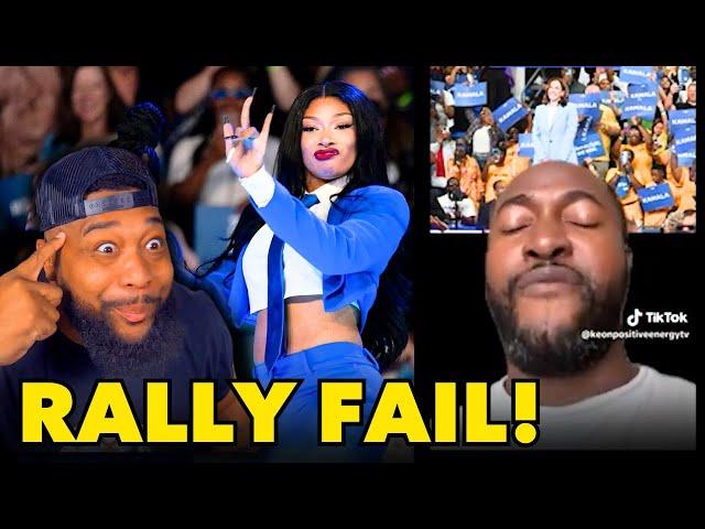 Megan Thee Stallion Performance BACKFIRES, Black Voters OUTRAGED at Kamala Harris Rally!