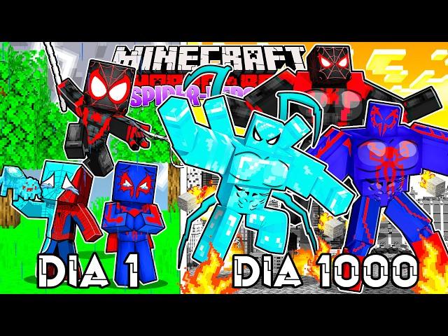 🟥SOBREVIVÍ 1000 DÍAS como SUPERHÉROES en MINECRAFT HARDCORE! - Misaki Gamer