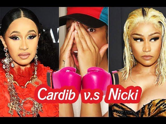 On Sight or Naw? Cardi B vs Nicki Minaj Fight .... Is Nicki a Mean Girl Who Met Her Match?