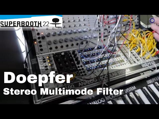 Superbooth 22: Doepfer - Stereo Multimode Filter