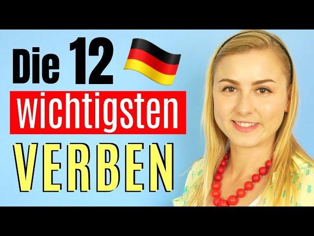 Learn German: The most important irregular verbs in the present tense