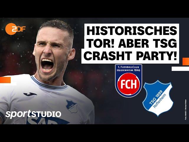 1. FC Heidenheim – TSG Hoffenheim | Bundesliga, 2. Spieltag Saison 2023/24 | sportstudio