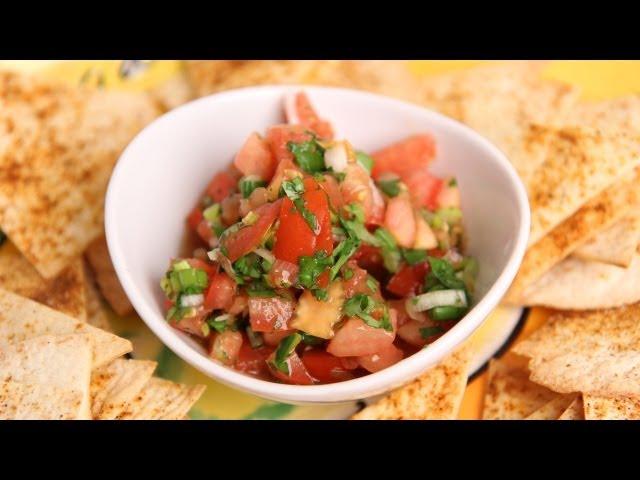 Homemade Pico de Gallo Salsa Recipe - Laura Vitale - Laura in the Kitchen Episode 379