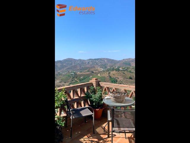 Great Landscape Views Apartment in Frigiliana - FOR SALE