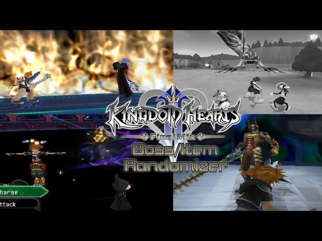 The most cursed KH2 Boss & Item Randomizer run ever. (Do not change seeds mid-run)