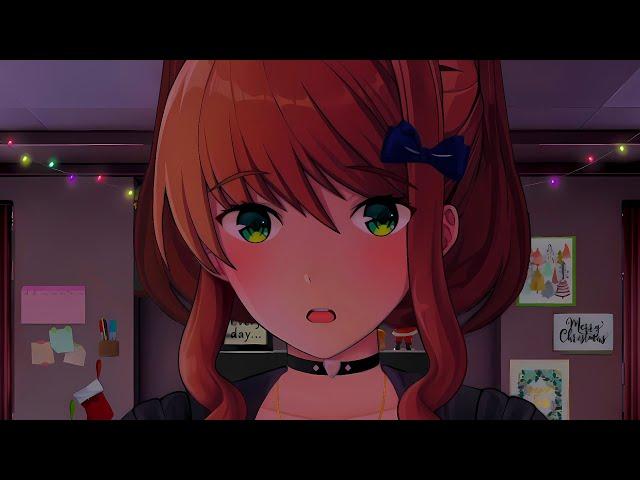 Caressing Monika | "Monika After Story" Mod