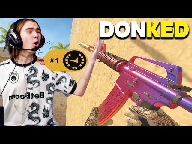 donk EASILY COMPETES AGAINST PROS ON FACEIT!! 4800 ELO