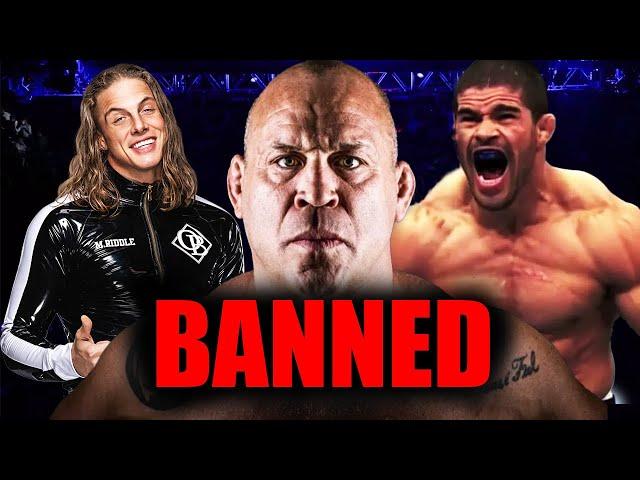 Why The UFC Banned These Fighters