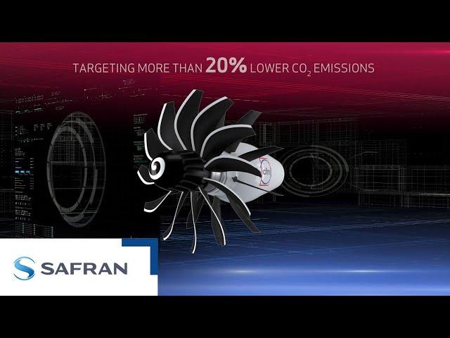 CFM Rise program - Open fan,The most ambitious architecture | Safran