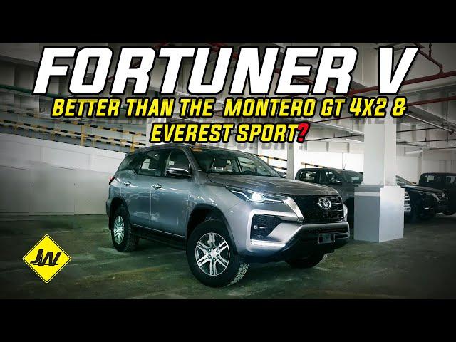 2021 Toyota Fortuner V Walkaround -Is it better than the Montero GT 4x2 and Everest Sport?