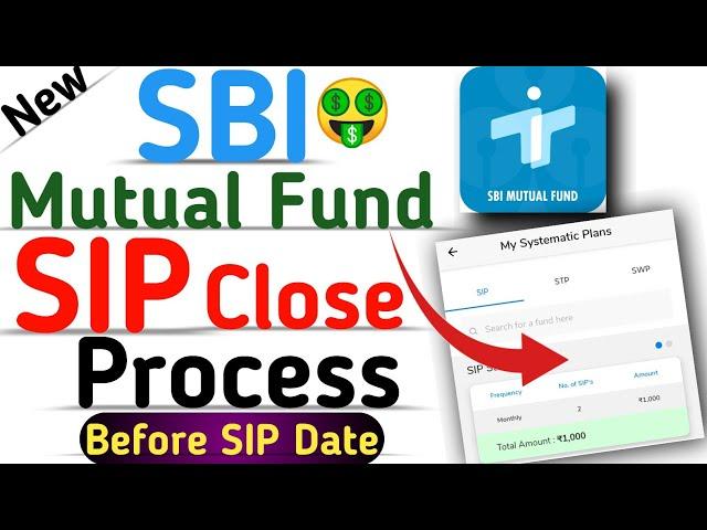 How to Close / Cancel SBI Mutual fund SIP before SIP Due date | | SIP Cancel Process in Investap |