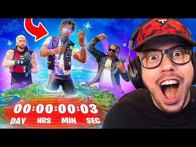 Typical Gamer Reacts to Fortnite *JUICE WRLD* LIVE EVENT!