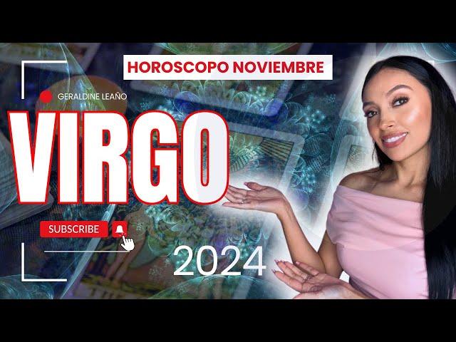 VIRGO HOROSCOPO NOVIEMBRE 2024