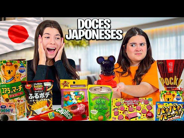 EXPERIMENTANDO OS DOCES MAIS BIZAROS DO JAPÃO