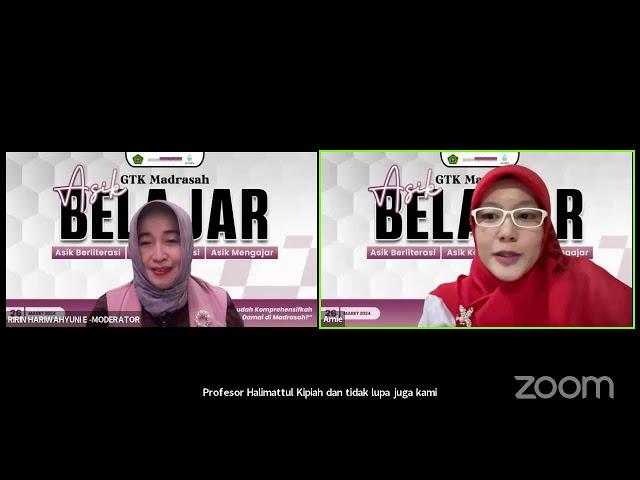 Webinar Asyik Belajar - Sudah Komprehensifkah Pendidikan Damai di Sekolah?