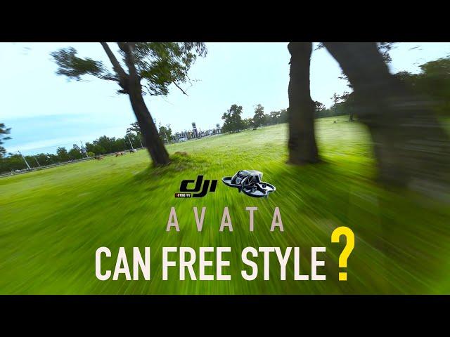 DJI AVATA CAN FREE STYLE ? -  AVATA FREESTYLE TRICK [RATES SETTING]  DJI ACTION2 [2.7K] FPV THAILAND