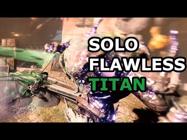 Grasp of Avarice - Solo Flawless on Titan (No Loadout Swaps)