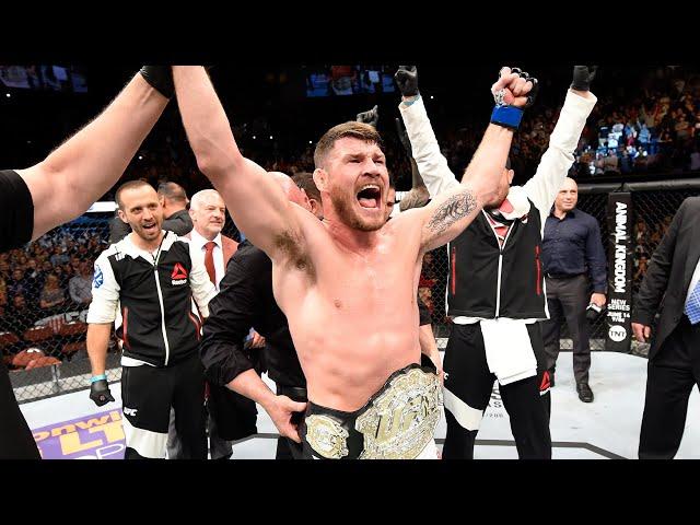 Crowning Moment: Michael Bisping Claims Middleweight Title in Rockhold Rematch 