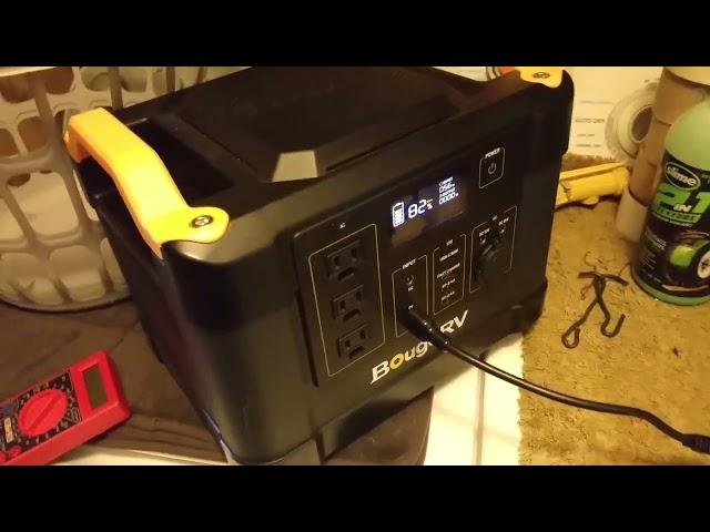 My BougeRV 1100Wh Solar Generator