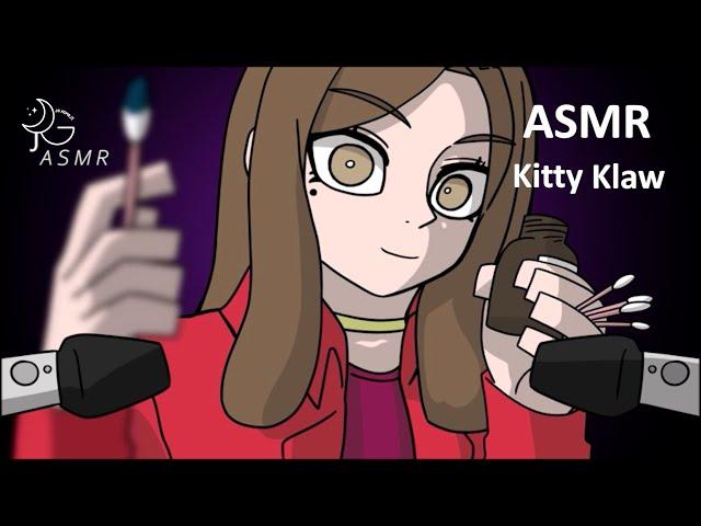 Kitty Klaw asmr Animated ASMR (ONE MINUTE ASMR)