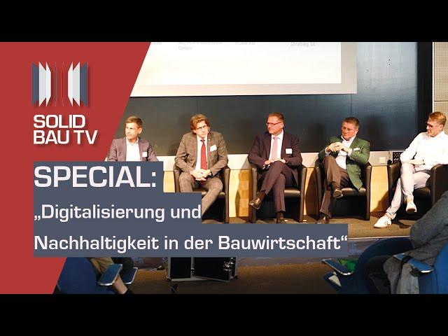 Digitalisierung und Nachhaltigkeit – die SOLID BIM Konferenz | SOLID Bau TV 21.09.2023