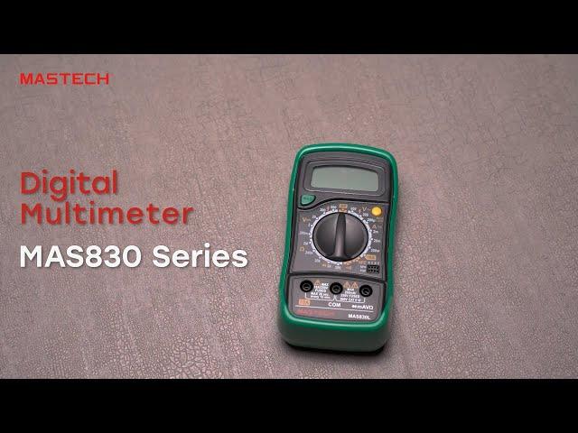 MASTECH MAS830 SERIES Digital Multimeters