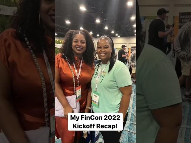 #FinCon22 (1/3) #shorts #moneymindset #financialeducation #personalfinance #convention