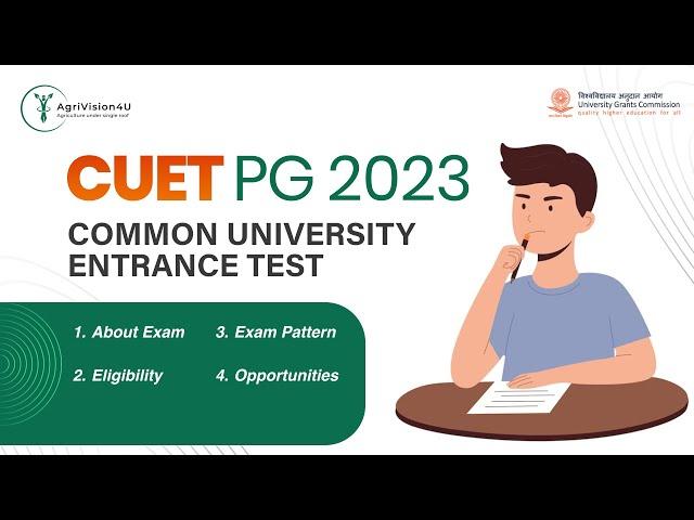 CUET PG 2023 | Food Technology | Complete information | Online Form | Admission | Eligibility | Fees