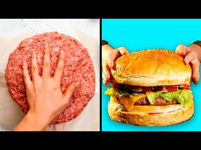 29 KITCHEN HACKS THAT WILL SHAKE YOU TO THE CORE || Giant Food Challenge by 5-MInute Recipes!