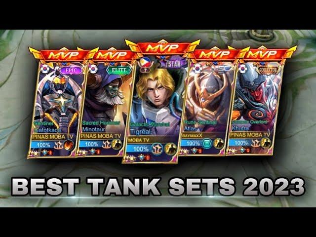 GODLY!!! TANK MONTAGE ML 2023 HIGHLIGHTS | BEST TANK SET ML | MLBB