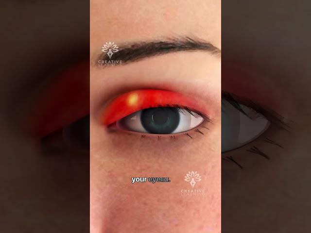 What's REALLY Causing Your Eye Stye?  #shorts #viralvideo - Creativelearning3d