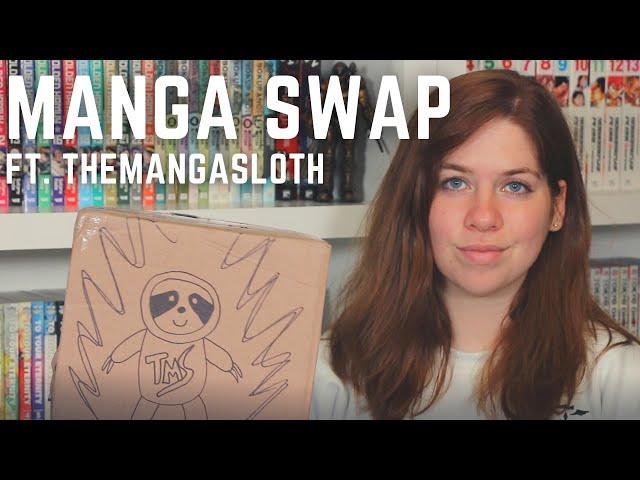 Manga Shopping Swap + GIVEAWAY | Ft. TheMangaSloth