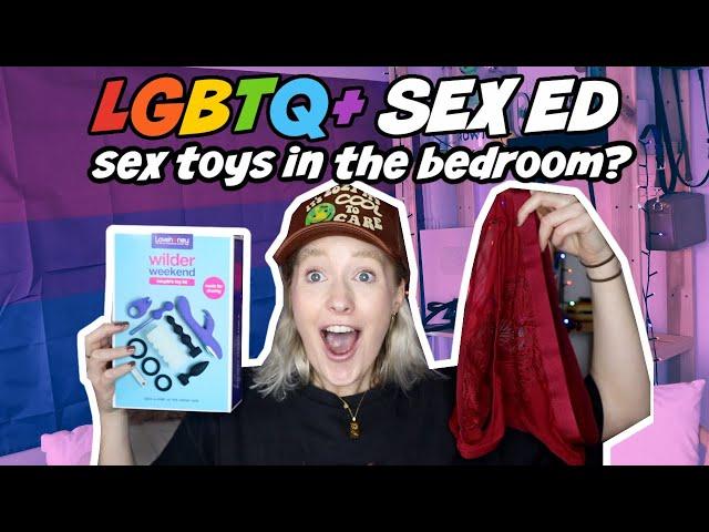 LGBTQ+ sex education: using sex toys in the bedroom