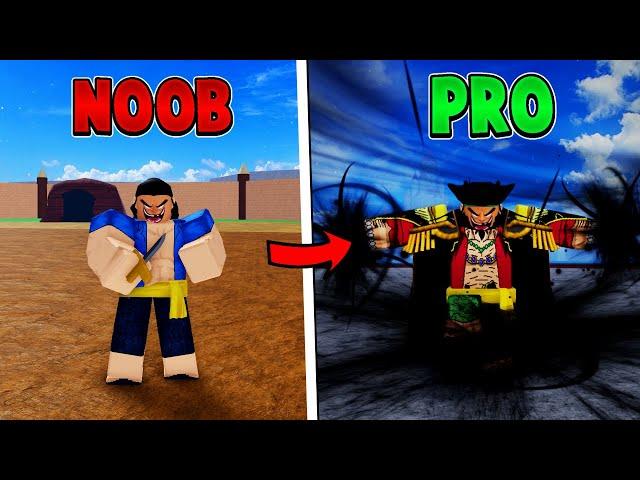 Becoming Blackbeard and Awakening the Dark fruit in Blox Fruits!