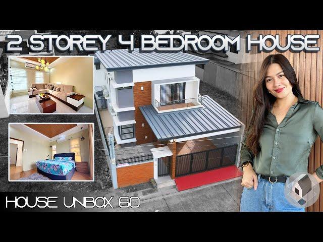 HOUSE UNBOX 60 • Two Storey Four Bedroom House For Sale