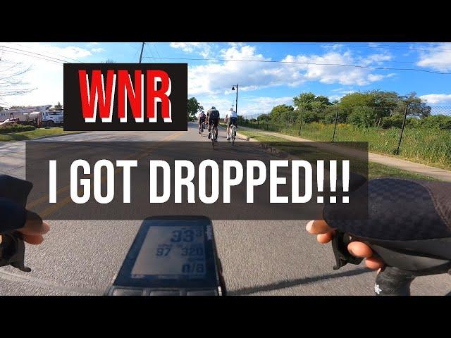 Our Weekly Fast Training Ride WNR - I GOT DROPPED!