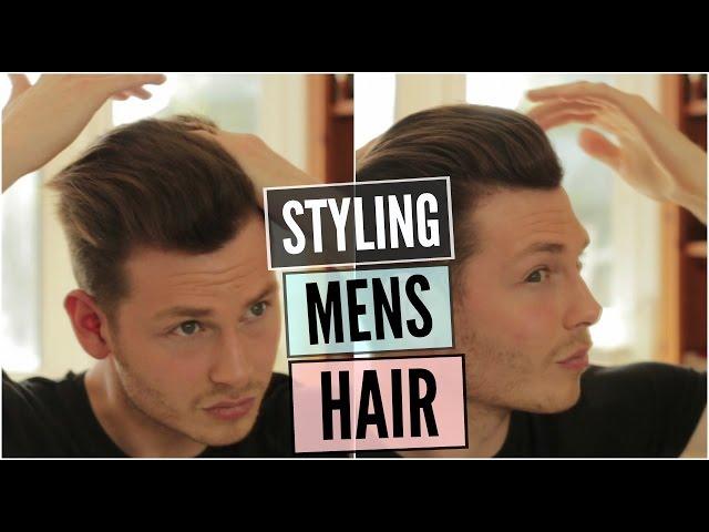 Mens Hairstyle 2020 - How To Style Curly Wavy Hair Tutorial